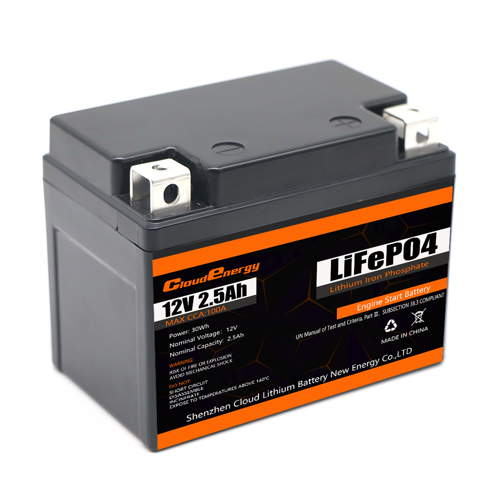 Мотоцикл литиевая батарея 12,8 v 2.5Ah 4Ah 5ah 7.5ah 10ah фонарик, фара для электровелосипеда 12V батарея запуска двигателя мотоцикла запускная батарея