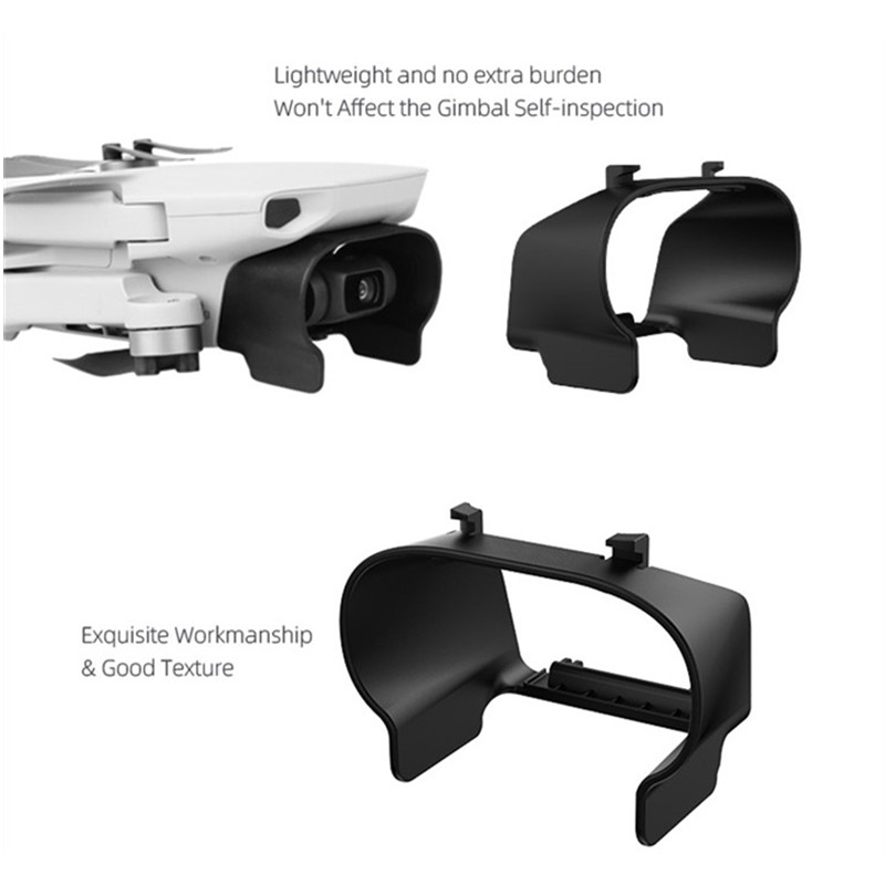 Sunnylife MM-Q9264 Mini 2 Mavic мини аксессуары стабильная надежная бленда объектива Черная Антибликовая Защитная крышка