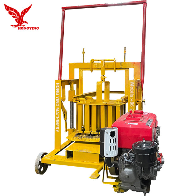QMY2-40 small mobile concrete block laying machines