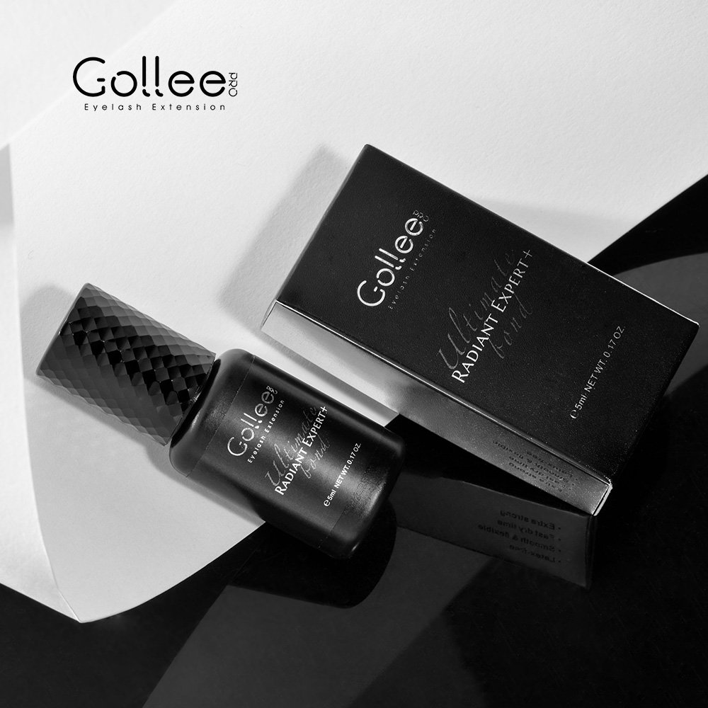 Gollee, Корея, новый, индивидуальный, без латекса, быстрая настройка, частная этикетка вегана, низкий уровень влажности, клей для наращивания ресниц