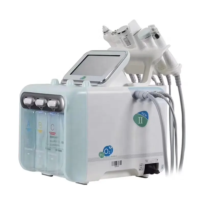 2021 Most popular cheap H2O2 6 in 1 facials small bubble hydra beauty instrument hydro dermabrasionskin treatment machine