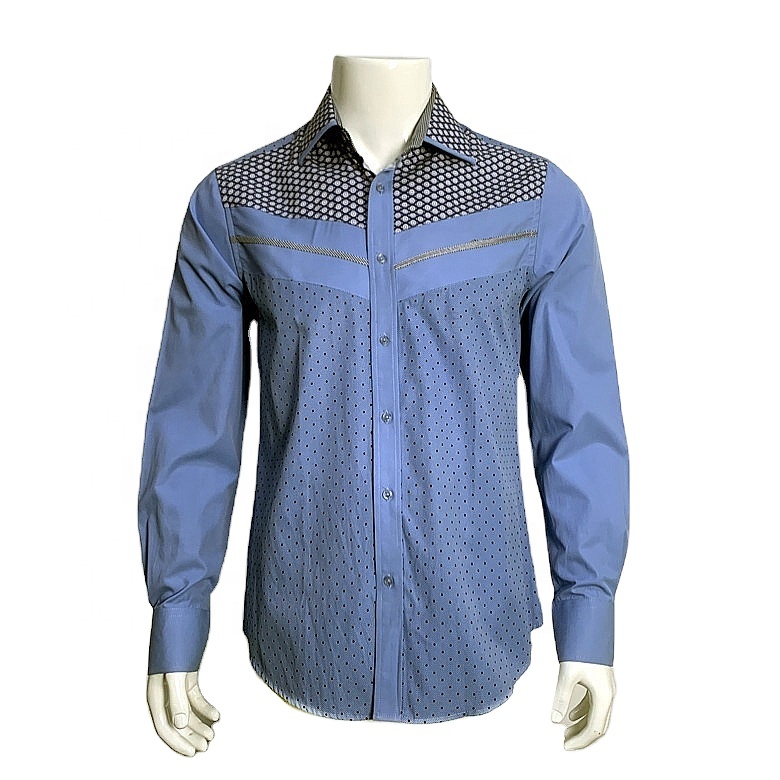 Men Button Up Shirts Customized Logo Long Sleeve Men Button Up Shirts Button Up Shirts