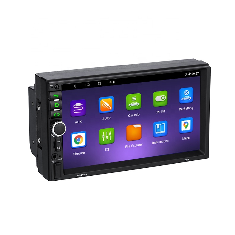Центральная мультимедийная музыкальная система BT Double 2 Din Gps навигация автомобильный стерео аудио плеер Android Авторадио