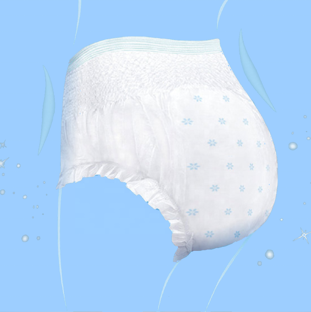 BESUPER disposable ultra soft women sanitary pads adult diapers panties