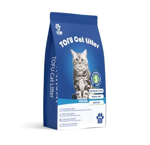Factory Direct Sale Pet Cleaning And Grooming Products TOFU Cat Litter