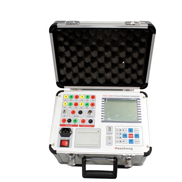 HZC-3980 Circuit Breaker Timing Test Set HV Switch CB Analyser Kit Price