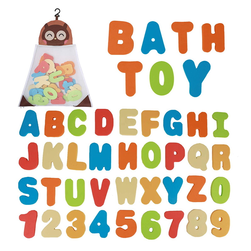 Wholesale Preschool Baby Diy Educational Toys EVA Foam Shapes Kids Foam Letter Toy For Bath Toy