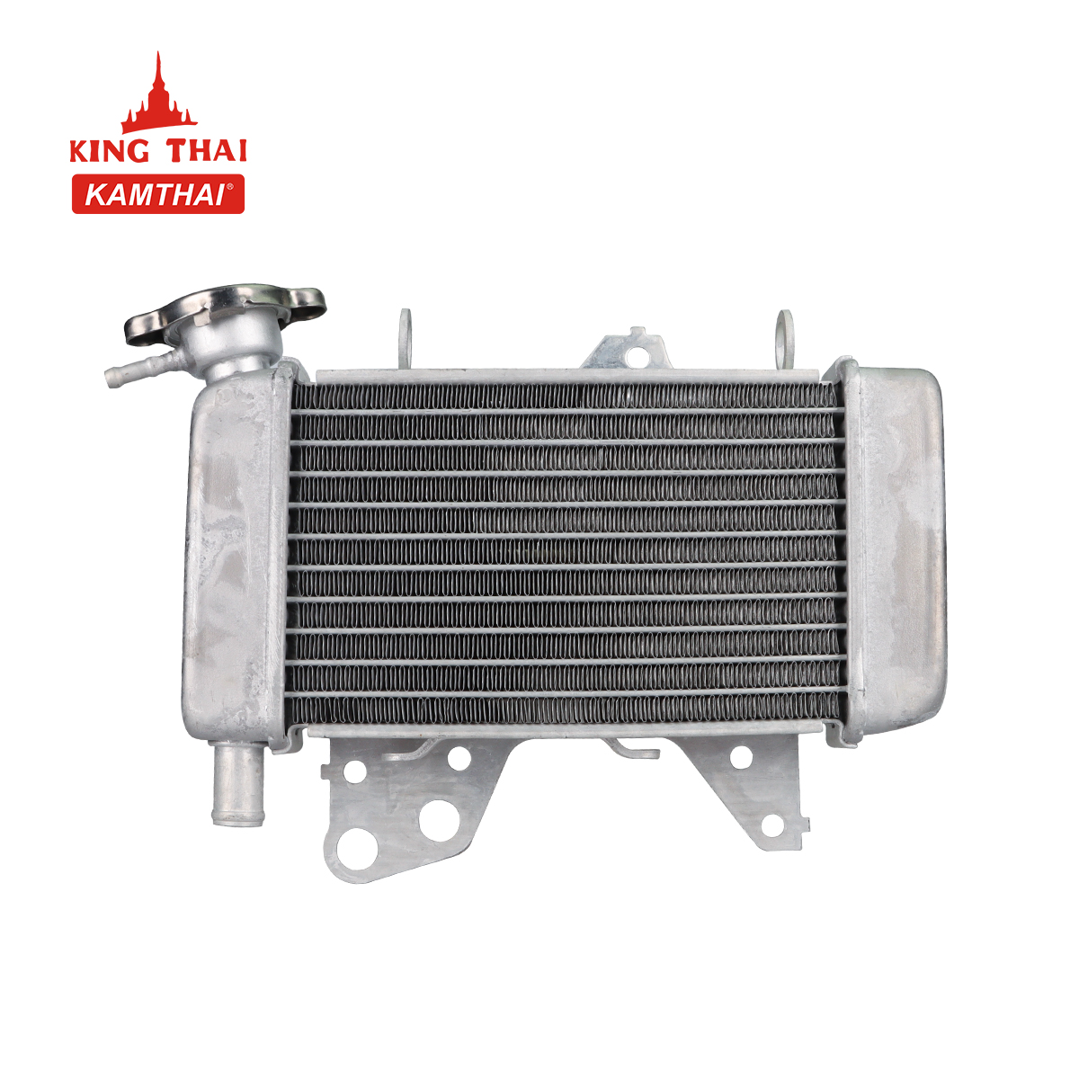Мотоцикл KAMTHAI серебристого цвета RS 150 оригинальный радиатор бак Comp Assy