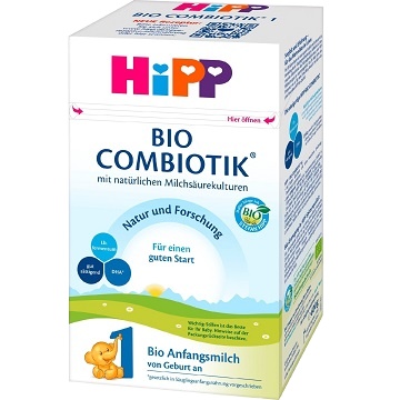 Первый органический молочный порошок для младенцев Hipp (800 г)