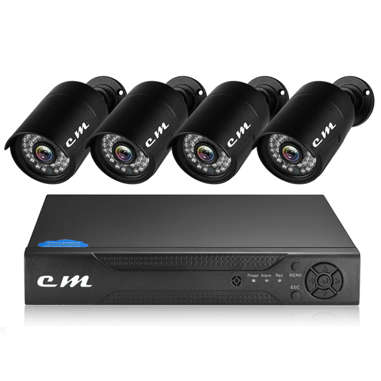 H265 4CH 1080P AHD наружные Cmos Аналоговые камеры видеонаблюдения, система безопасности