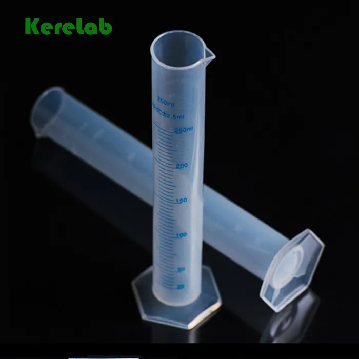 10ml 25ml 50ml 100ml 250ml 1000ml 2000ml sizes graduated plastic uses function measuring cylinder