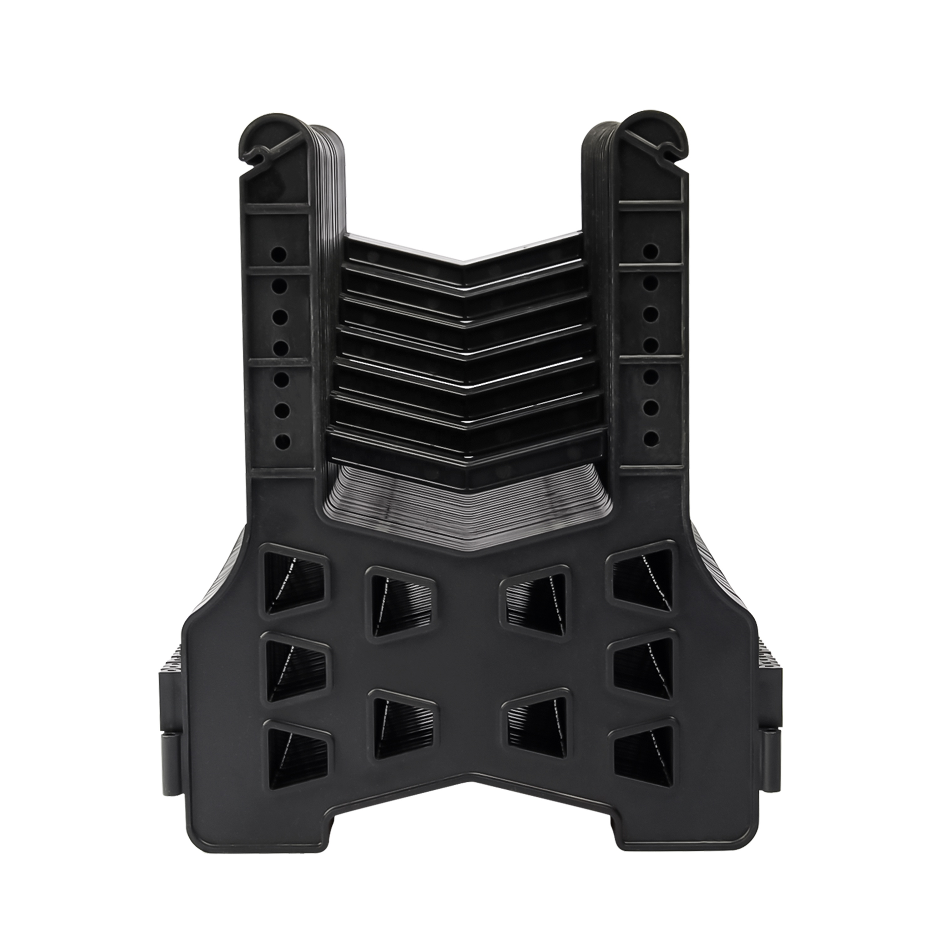 DE0622 RV Hose Support 10FT Lightweight Plastic Sewer Hose Support Holder for Caravan Motorhome Camper