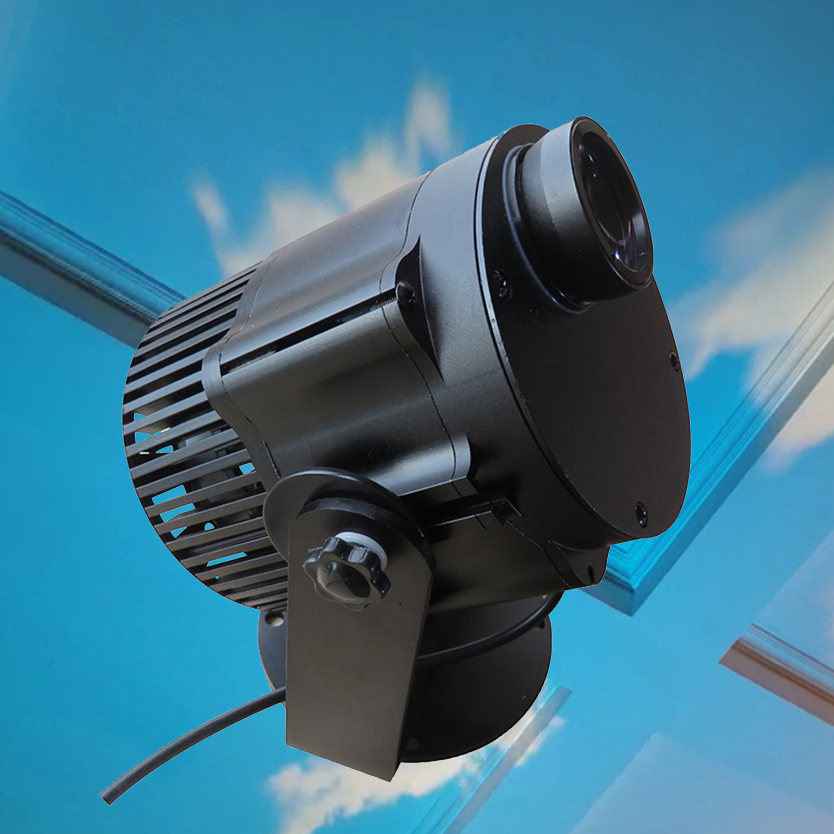 Amusement parks simple installation IP65 waterproof blue sky white clouds effect projector