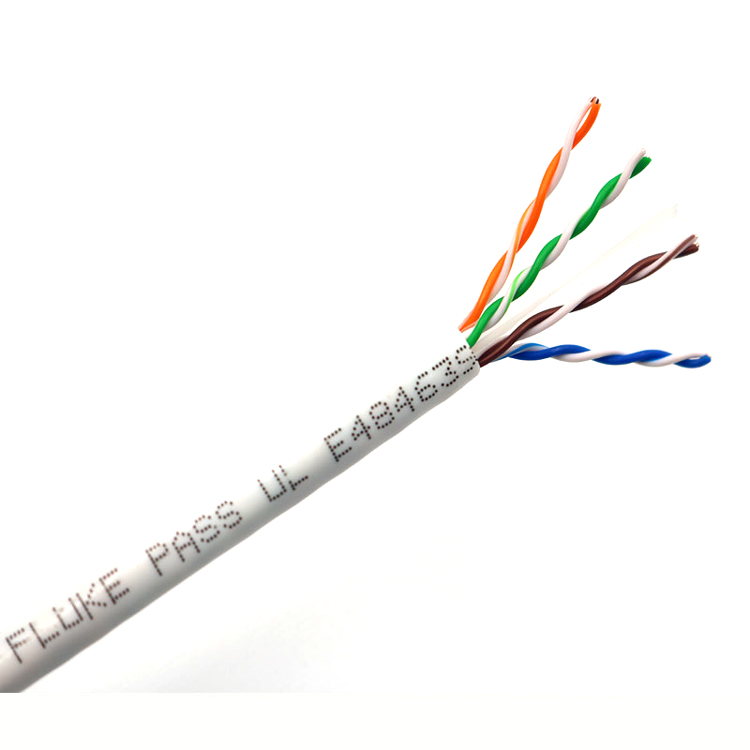 China Supplier Ethernet Cable Black Cat 6 Network Cable 305M