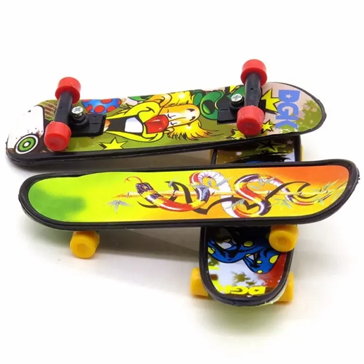 Custom Mini Plastic Alloy Tech Deck Maple Finger Board Skateboard Toys For Sale