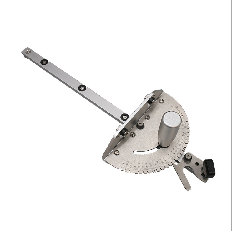 Ruler Woodworking Tool Aluminum Push Handle Miter Gauge For Saw Band Router Table