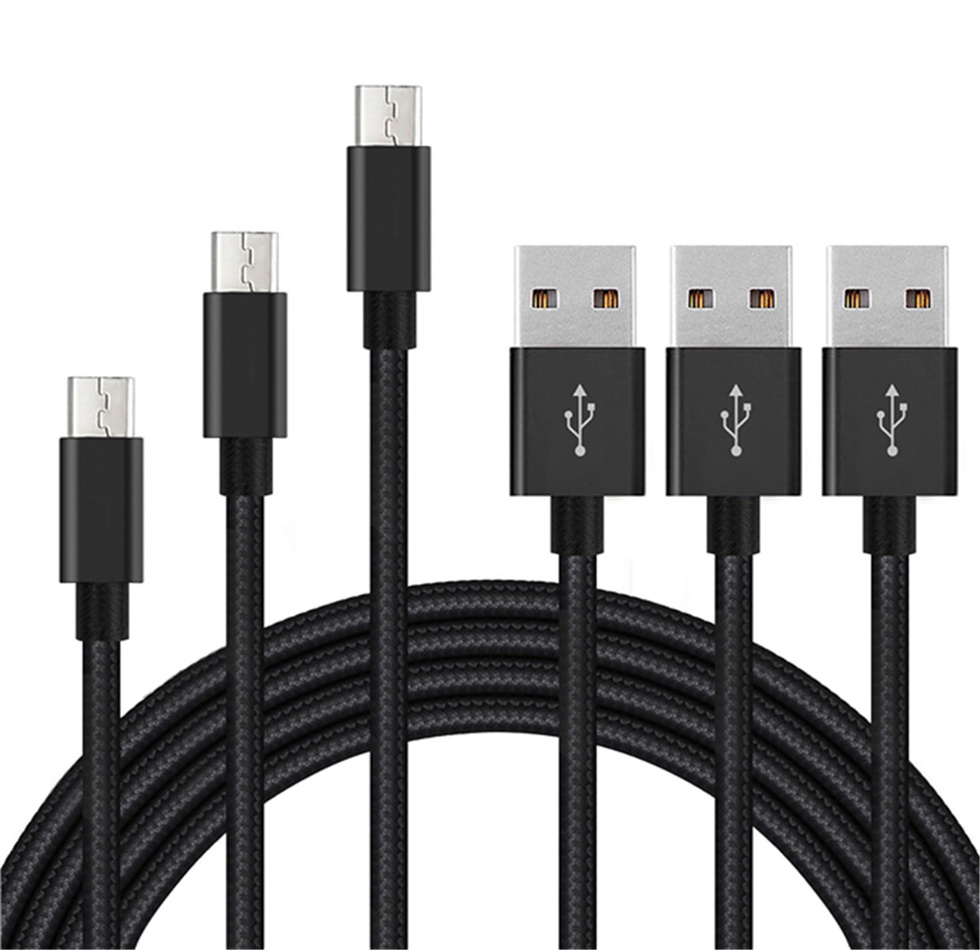 Лидер продаж, Плетеный USB-кабель для быстрой зарядки, 3 фута, 6 футов, 10 футов, зарядное устройство, провод, шнур, Дата-кабель для iPhone, зарядный кабель