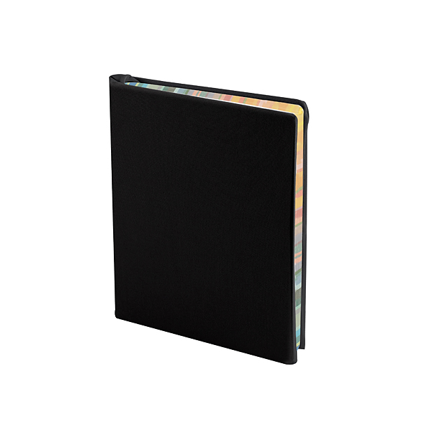 Black stretchable book cover, elastic book cover, spandex book cover. fabric book cover