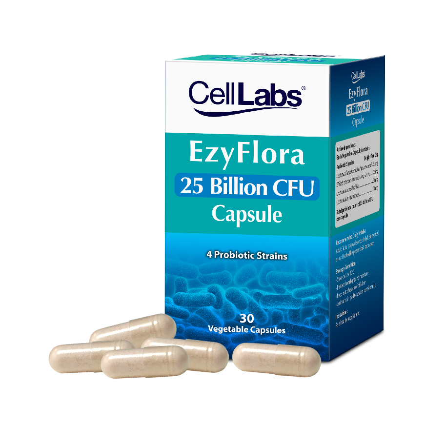 Vegi капсулы Малайзия пробиотик CellLabs EzyFlora