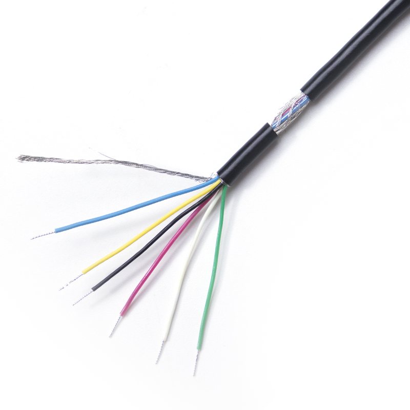 6-core copper wire shielded sensor cable