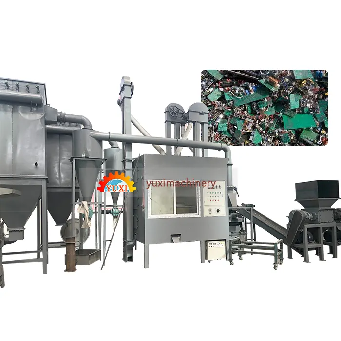 Electronics Waste E-Waste Recycling Equipments PCB Recycling Plant