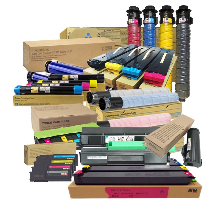 Zhuhai X & O производитель Китай поставщик оптом тонер-картриджи для Xerox Ricoh Kyocera OKI Lexmark sharp расходные материалы для принтера