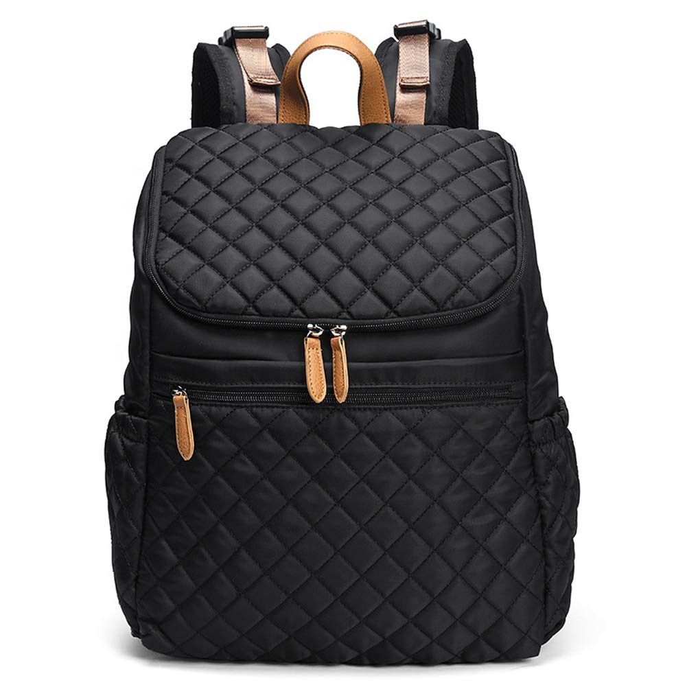 Diaper Bags Mummy Baby Vegan Leather Backpack Solid Large Capacity Backpacks Mom Travel Shoulder Bags 1pc/poly Bag + Carton