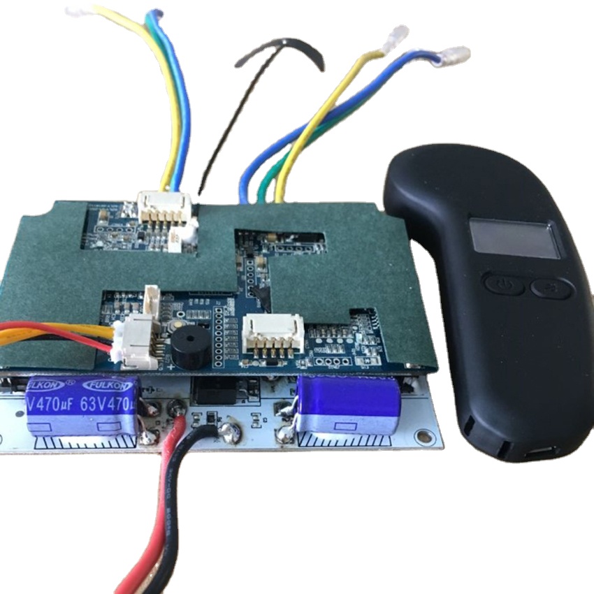 Outrunner Электрический скейтборд DIY сенсорный bldc 6374 6384 5065 Мотор Двойной драйвер контроллер скорости с 2,4g ЖК-экраном дистанционное управление