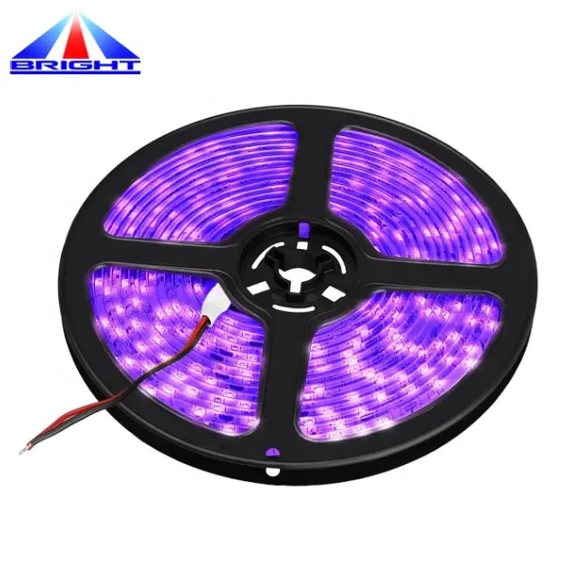 waterproof 2835 led strip light high quality uv 370nm 375nm 380nm 254nm UVA UVB UVC led strip