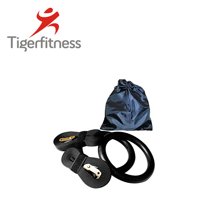 Cheap Gym Fitness 32 Mm Wooden Gymnastic Rings