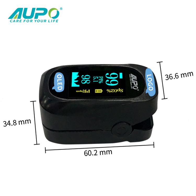 Hand Held Finger Pulse Oximetro OLED Digital Display Jumper Blood Oxygen Monitor Machine Oxi meter Fingertip Pulse Oxymeter