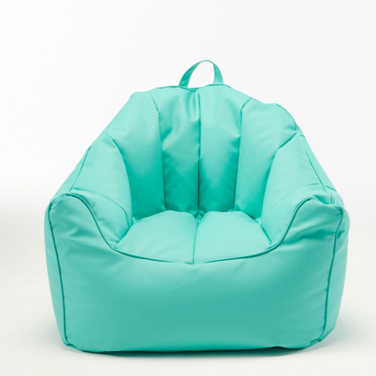 Portable Removable PU Fabric Soft Living Room Outdoor Bean Bag fill One Seat Bean Bag Sofa