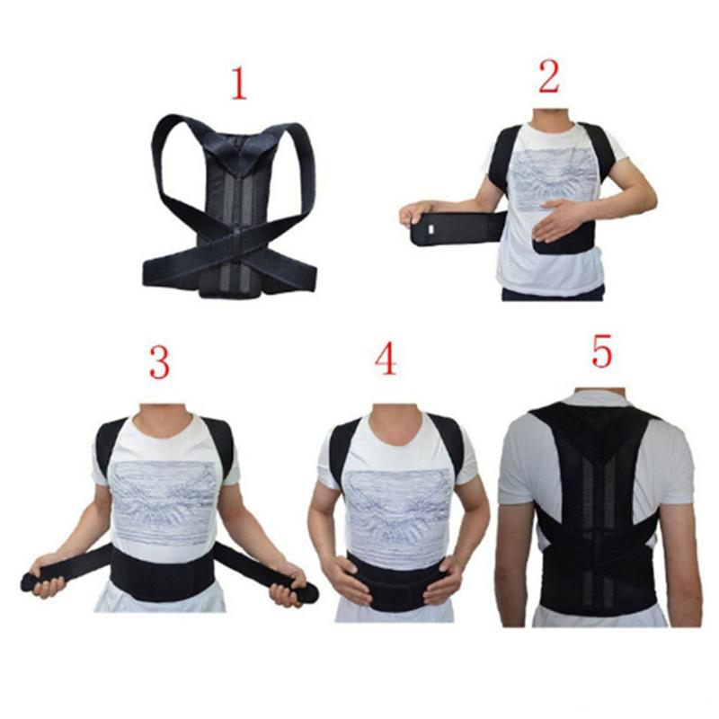 Posture Brace Clavicle Support Stop Slouching and Hunching Adjustable Back Trainer for Men and Women