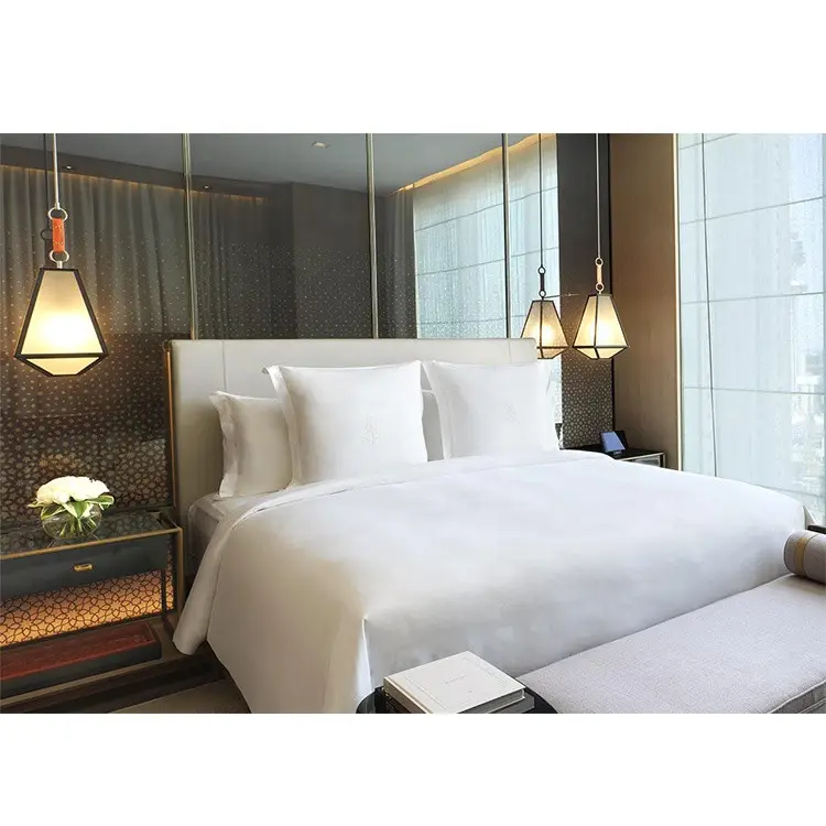 IDM-1116 luxury new dubai 5 star modern simple hotel furniture king bedroom sets