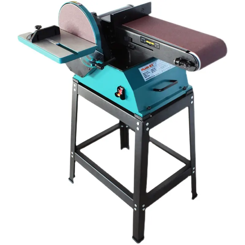 LIVTER Multi functional 2 In 1 combo benchtop sander DIY 150*100mm bench belt disc sander