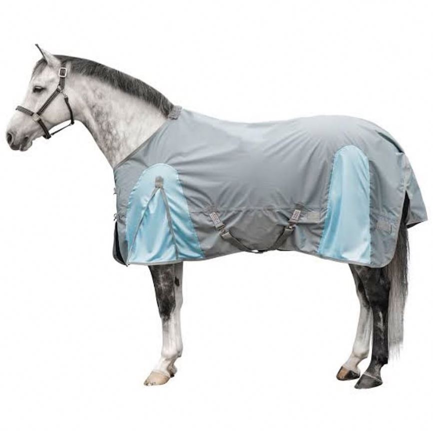 Fleece Horse Rug/Blanket in Matt Custom color with Fur - Horse Riding Equipment with Custom Logo design