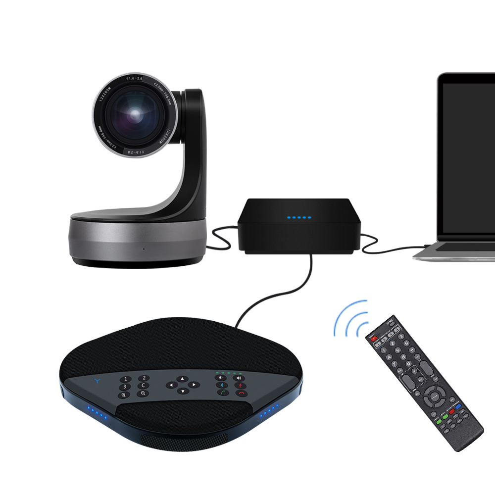 Центральный блок управления Bosch для конференц-связи с микрофоном и hd ptz-видеокамерой