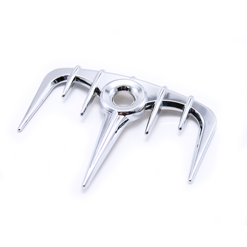 Chrome ABS Motorcycle Front Fairing Gas Tank Decor Trim For Honda Goldwing GL1800 2001-2010