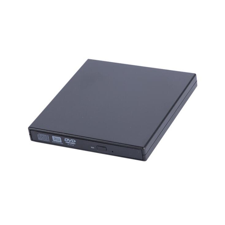 External DVD drive optical disc burner slim portable 9 burner housing suitable for laptops