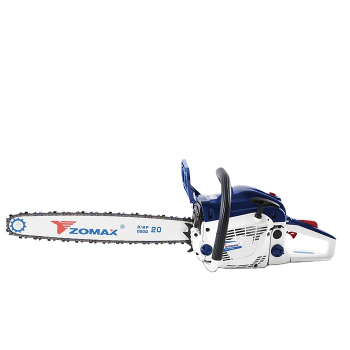 Цепная пила Zomax 5030 с бензиновым двигателем и легким запуском