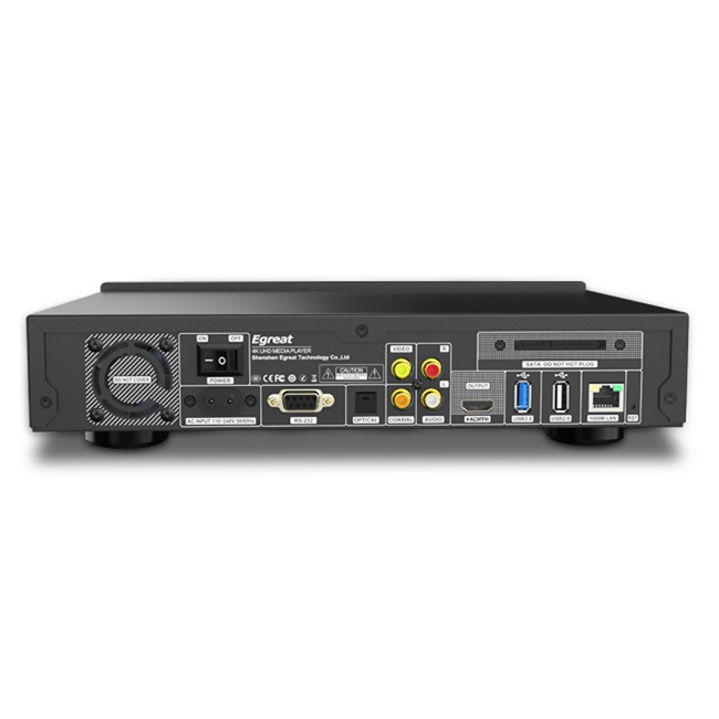 Egreat A10 pro системы домашнего кинотеатра 4K UHD медиаплеер 3d Blu-Ray плеер Глобальный медиаплеер 4k hd потоковый медиаплеер