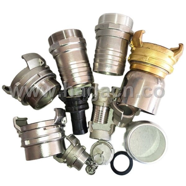 Professional Universal Quick Connector Fire Pipe Fittings External Thread Hydraulic Hose Crimp Fittings