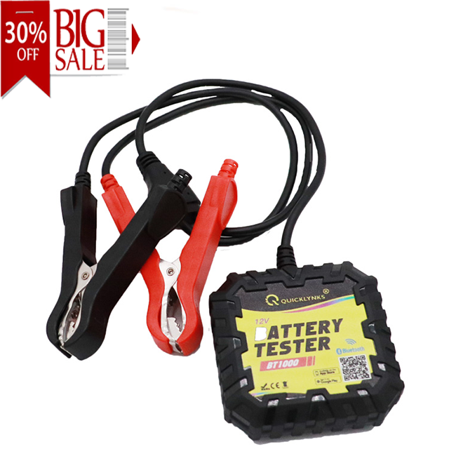 Bluetooth 4,0 портативный аккумулятор Cheker батарея тестер Tuto 12v с приложением