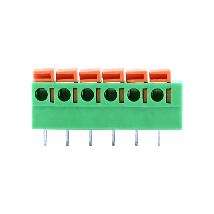 PA66 на заказ Промышленная Автоматизация pcb пружинный зажим клеммный блок