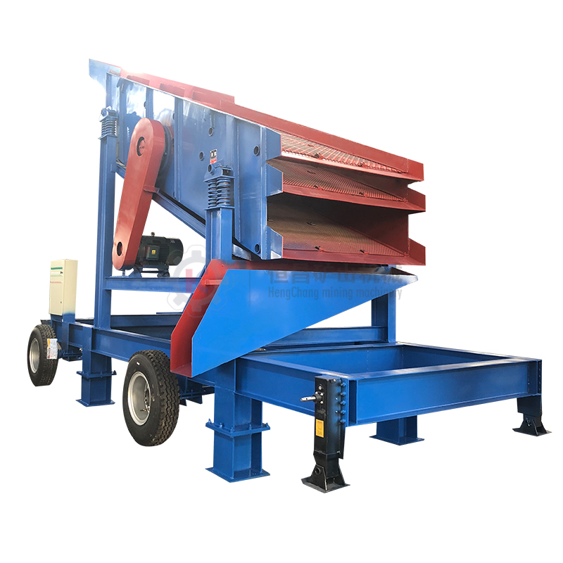 Mobile Sand Screen Station Stone Crushing And Screening Plant Sand Stone Separating Machine Stone Crusher Screen