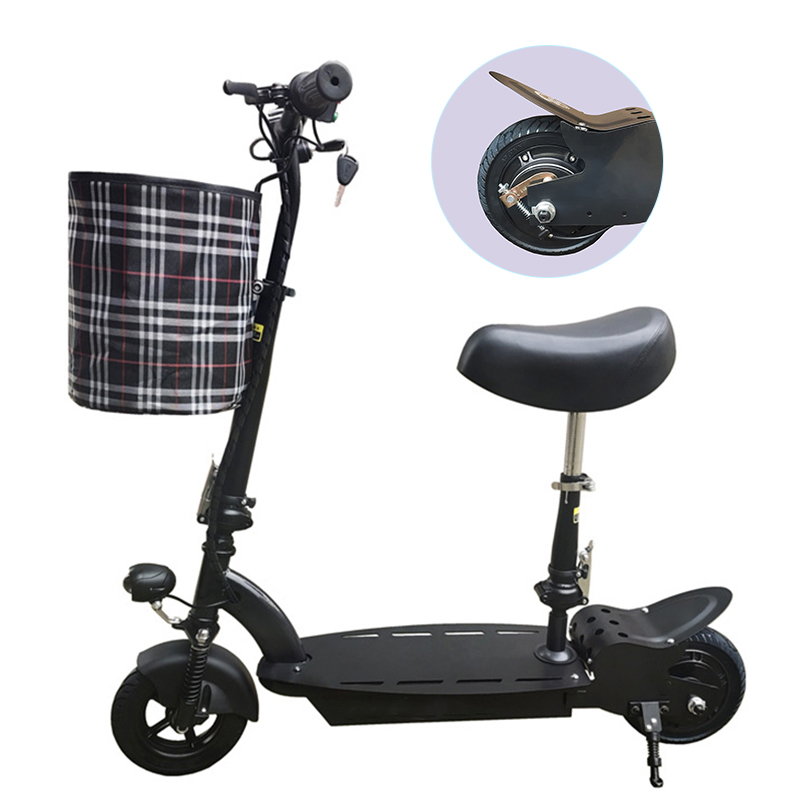 Amazon Hot Selling 350W 8inch 10.4AH Electric Motorcycle Adults Scooter  Hot Sale 10-15KM Electric E scooter