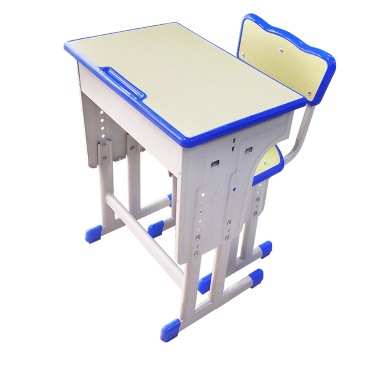 Classroom Furniture Adjustable Desk and Chair For Study