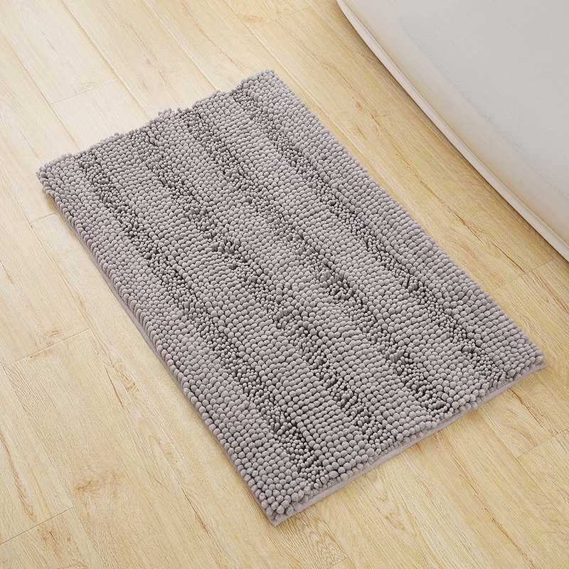 i home chenille anti slip luxury bathmat washable microfiber bath mat