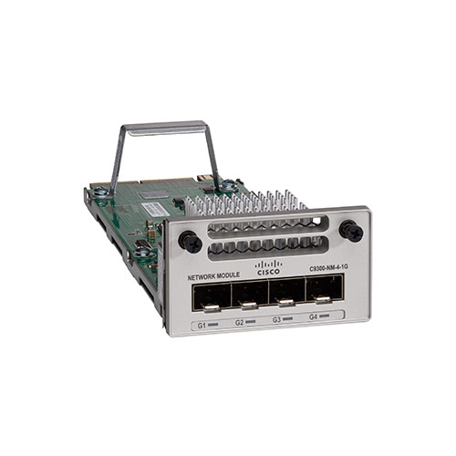 Новый оригинальный 9300 серия 4 x 1GE сетевой модуль карты C9300-NM-4G