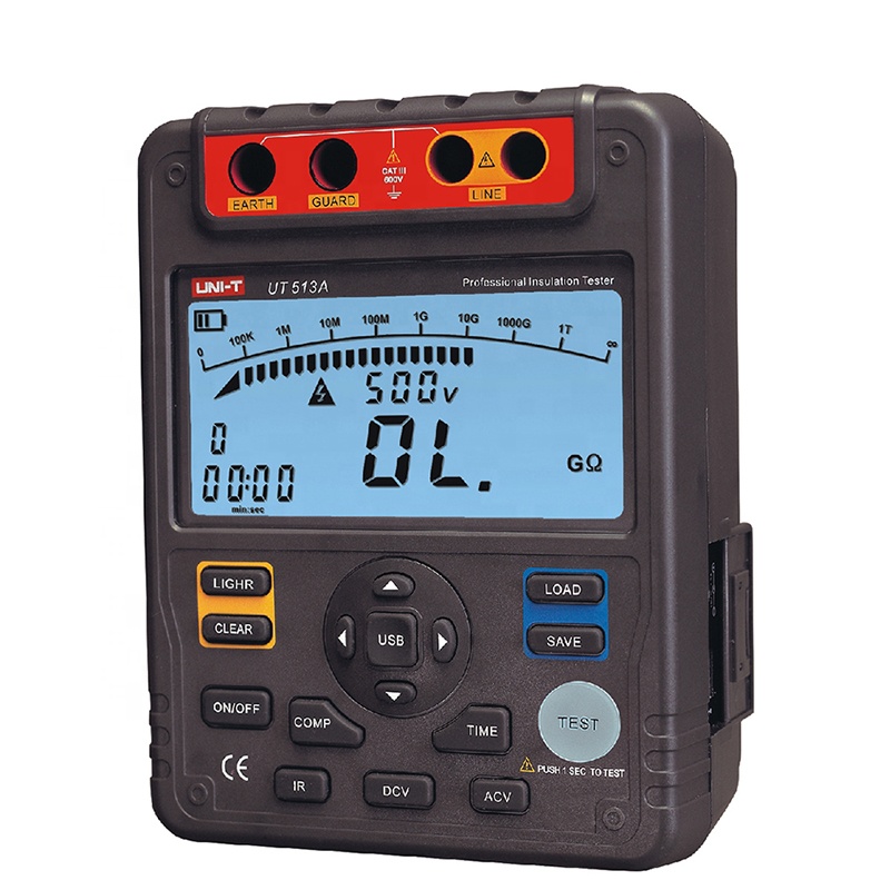 UT513A UNI-T UT510 серия Ac/dc Напряжение измерения цифровой тестер сопротивления изоляции